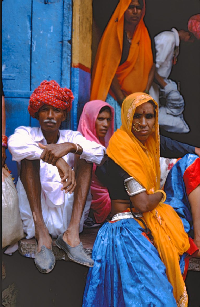 Portrait, Indian street, Rajasthan