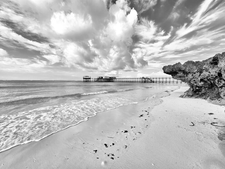 Jetée à Zanzibar Nungwi_